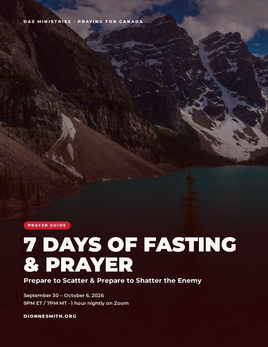 7 Days of Fasting and Prayer prayer guide cover